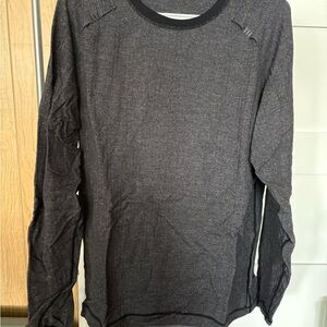 lululemon athletica Charcoal Long Sleeve Shirt